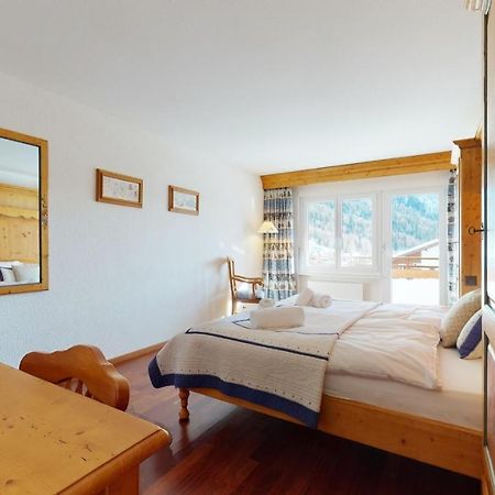 Gonenstein Residence in Leukerbad, entire apartment/studio with balcony Buitenkant foto