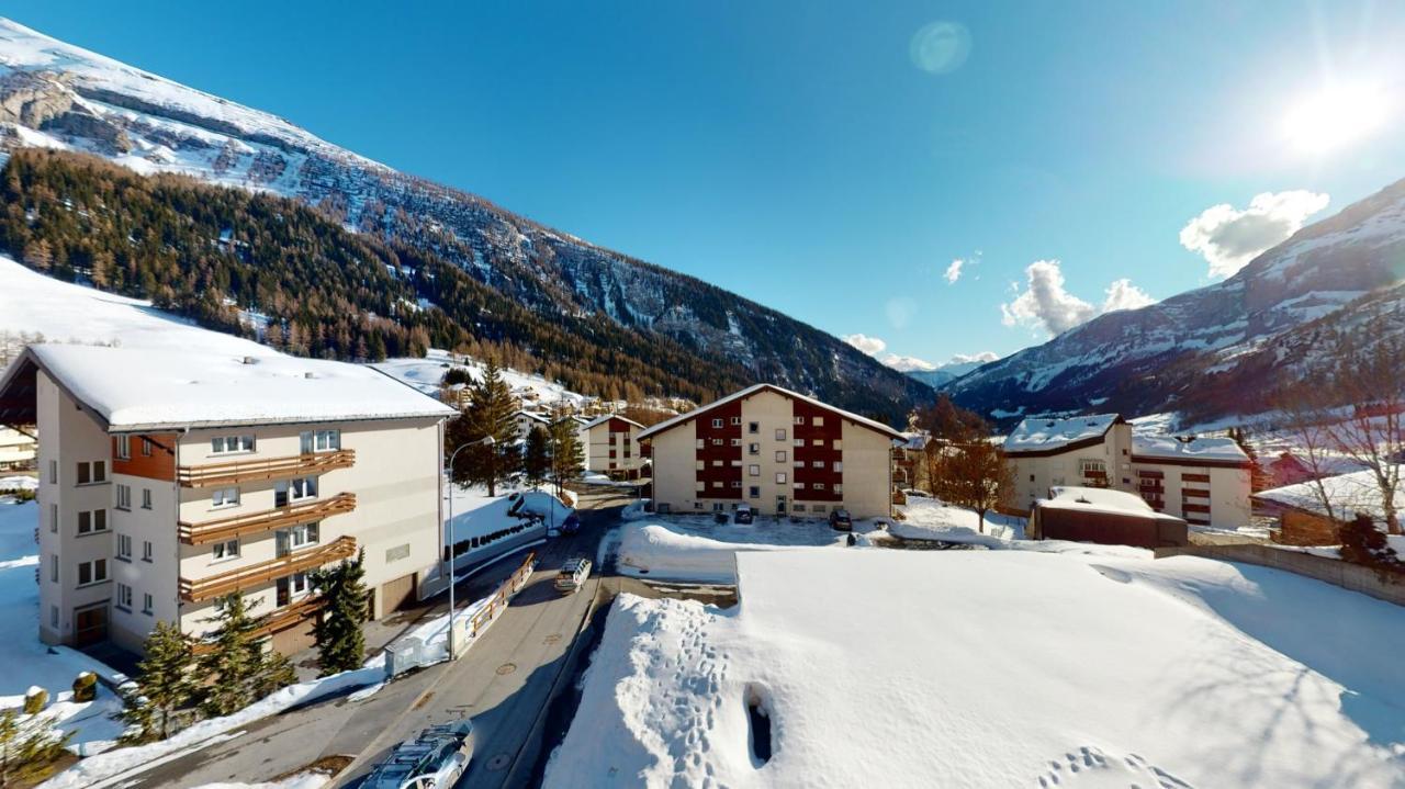 Gonenstein Residence in Leukerbad, entire apartment/studio with balcony Buitenkant foto